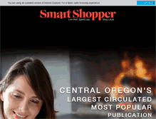 Tablet Screenshot of ilovesmartshopper.com
